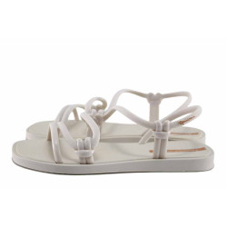 Бежови анатомични дамски сандали, pvc материя - ежедневни обувки за лятото N 100021754