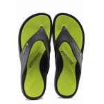 Зелени джапанки, pvc материя - ежедневни обувки за пролетта и лятото N 100021733