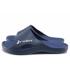 Сини анатомични джапанки, pvc материя - ежедневни обувки за пролетта и лятото N 100021736