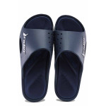 Сини джапанки, pvc материя - ежедневни обувки за пролетта и лятото N 100021736