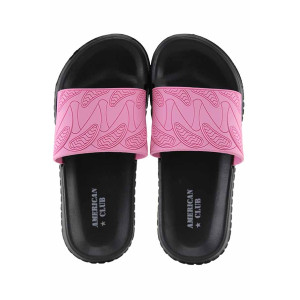 Розови джапанки, pvc материя - всекидневни обувки за лятото N 100022074