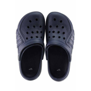 Сини джапанки, pvc материя - ежедневни обувки за лятото N 100022089