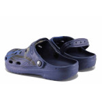 Сини джапанки, pvc материя - всекидневни обувки за лятото N 100022092