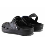 Черни джапанки, pvc материя - ежедневни обувки за лятото N 100022091
