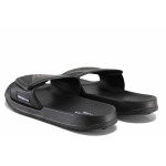 Черни джапанки, pvc материя - всекидневни обувки за лятото N 100022096