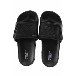 Черни джапанки, pvc материя - всекидневни обувки за лятото N 100022094