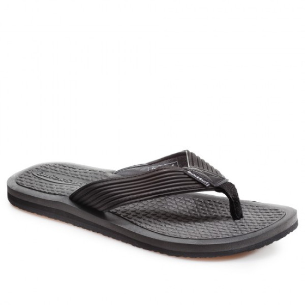 Черни мъжки чехли, pvc материя и текстилна материя - ежедневни обувки за лятото N 100021875