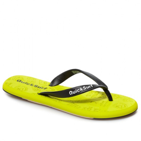 Жълти дамски чехли, pvc материя - ежедневни обувки за лятото N 100022038