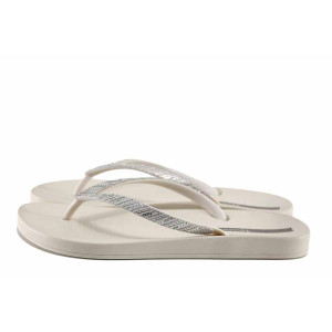 Бежови анатомични джапанки, pvc материя - всекидневни обувки за лятото N 100021759