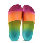 Розови джапанки, pvc материя - ежедневни обувки за лятото N 100021764