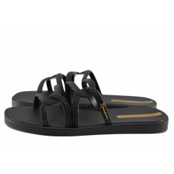 Черни анатомични джапанки, pvc материя - ежедневни обувки за лятото N 100021766