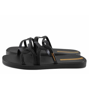 Черни анатомични джапанки, pvc материя - ежедневни обувки за лятото N 100021766