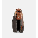 Кафява дамска чанта, здрава еко-кожа - удобство и стил за есента и зимата N 100022388