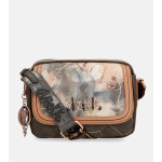 Кафява дамска чанта, здрава еко-кожа - удобство и стил за есента и зимата N 100022390