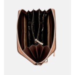 Черно портмоне, здрава еко-кожа - удобство и стил за есента и зимата N 100022418