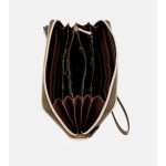 Черно портмоне, здрава еко-кожа - удобство и стил за есента и зимата N 100022408