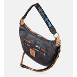 Черна дамска чанта, здрава еко-кожа - удобство и стил за есента и зимата N 100022377