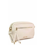 Бежова дамска чанта, здрава еко-кожа - удобство и стил за пролетта и лятото N 100021387