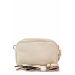 Бежова дамска чанта, здрава еко-кожа - удобство и стил за пролетта и лятото N 100021387