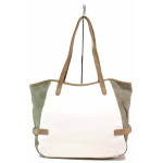 Бяла дамска чанта, здрава еко-кожа - удобство и стил за пролетта и лятото N 100021476