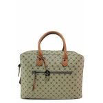 Зелена дамска чанта, здрава еко-кожа - удобство и стил за пролетта и лятото N 100021478