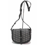 Черна дамска чанта, здрава еко-кожа - удобство и стил за пролетта и лятото N 100021482