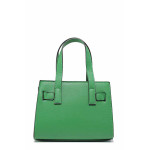 Зелена дамска чанта, здрава еко-кожа - удобство и стил за пролетта и лятото N 100021542