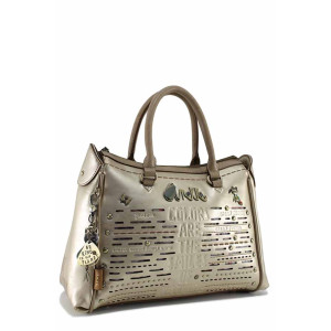 Жълта раница, здрава еко-кожа - удобство и стил за пролетта и лятото N 100021867