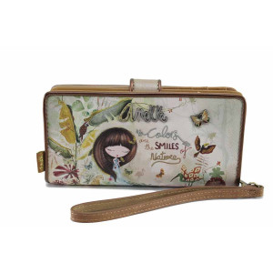 Кафява портмоне, здрава еко-кожа - удобство и стил за пролетта и лятото N 100021873