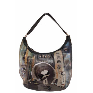 Кафява дамска чанта, здрава еко-кожа - удобство и стил за есента и зимата N 100022380