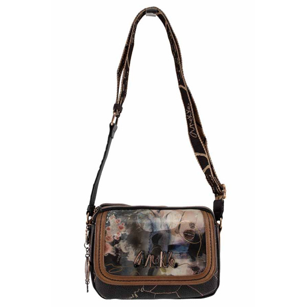 Кафява дамска чанта, здрава еко-кожа - удобство и стил за есента и зимата N 100022390