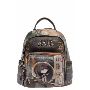 Кафява раница, здрава еко-кожа - удобство и стил за есента и зимата N 100022399