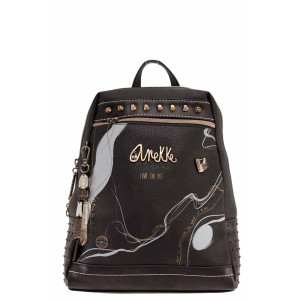 Кафява раница, здрава еко-кожа - удобство и стил за есента и зимата N 100022400