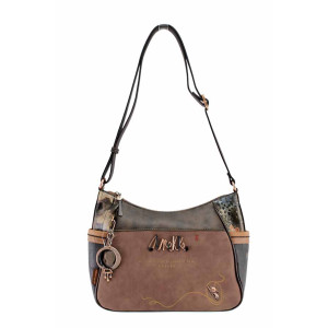 Кафява дамска чанта, здрава еко-кожа - удобство и стил за есента и зимата N 100022365