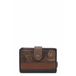 Кафяво портмоне, здрава еко-кожа - удобство и стил за есента и зимата N 100022410