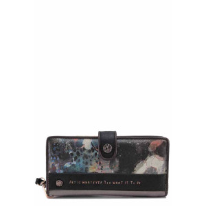 Бежово портмоне, здрава еко-кожа - удобство и стил за есента и зимата N 100022416