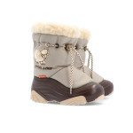 Бежови детски ботушки, текстилна материя - всекидневни обувки за есента и зимата N 100022546