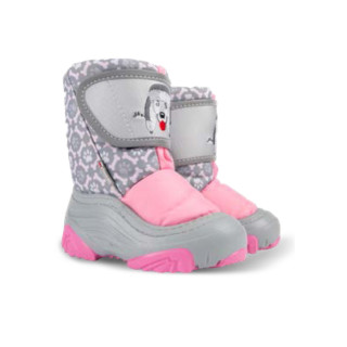 Розови детски ботушки, текстилна материя - всекидневни обувки за есента и зимата N 100022561