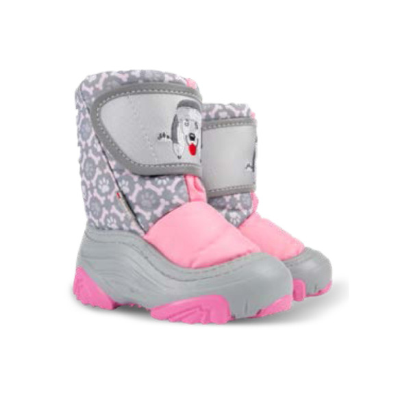 Розови детски ботушки, текстилна материя - всекидневни обувки за есента и зимата N 100022561