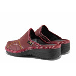 Винени домашни чехли, текстилна материя - всекидневни обувки за есента и зимата N 100022280