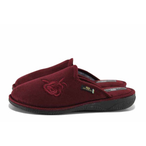 Винени домашни чехли, текстилна материя - ежедневни обувки за есента и зимата N 100022285