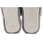 Сиви домашни чехли, текстилна материя, анатомични - ежедневни обувки за есента и зимата N 100022494