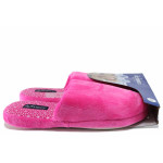 Розови домашни чехли, текстилна материя, анатомични - ежедневни обувки за есента и зимата N 100022498