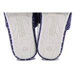 Сини домашни чехли, текстилна материя, анатомични - ежедневни обувки за есента и зимата N 100022500