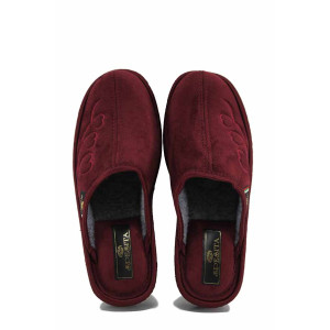 Винени домашни чехли, текстилна материя - ежедневни обувки за есента и зимата N 100022522