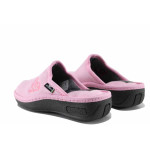 Розови домашни чехли, текстилна материя - ежедневни обувки за есента и зимата N 100022520
