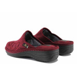 Винени домашни чехли, текстилна материя - ежедневни обувки за есента и зимата N 100022522
