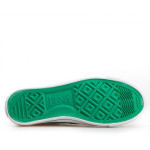 Зелени мъжки маратонки, текстилна материя - спортни обувки за пролетта и лятото N 100021813
