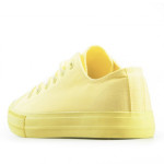 Жълти тинейджърски маратонки, текстилна материя - спортни обувки за целогодишно ползване N 100021845