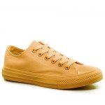 Оранжеви тинейджърски маратонки, текстилна материя - спортни обувки за целогодишно ползване N 100021844